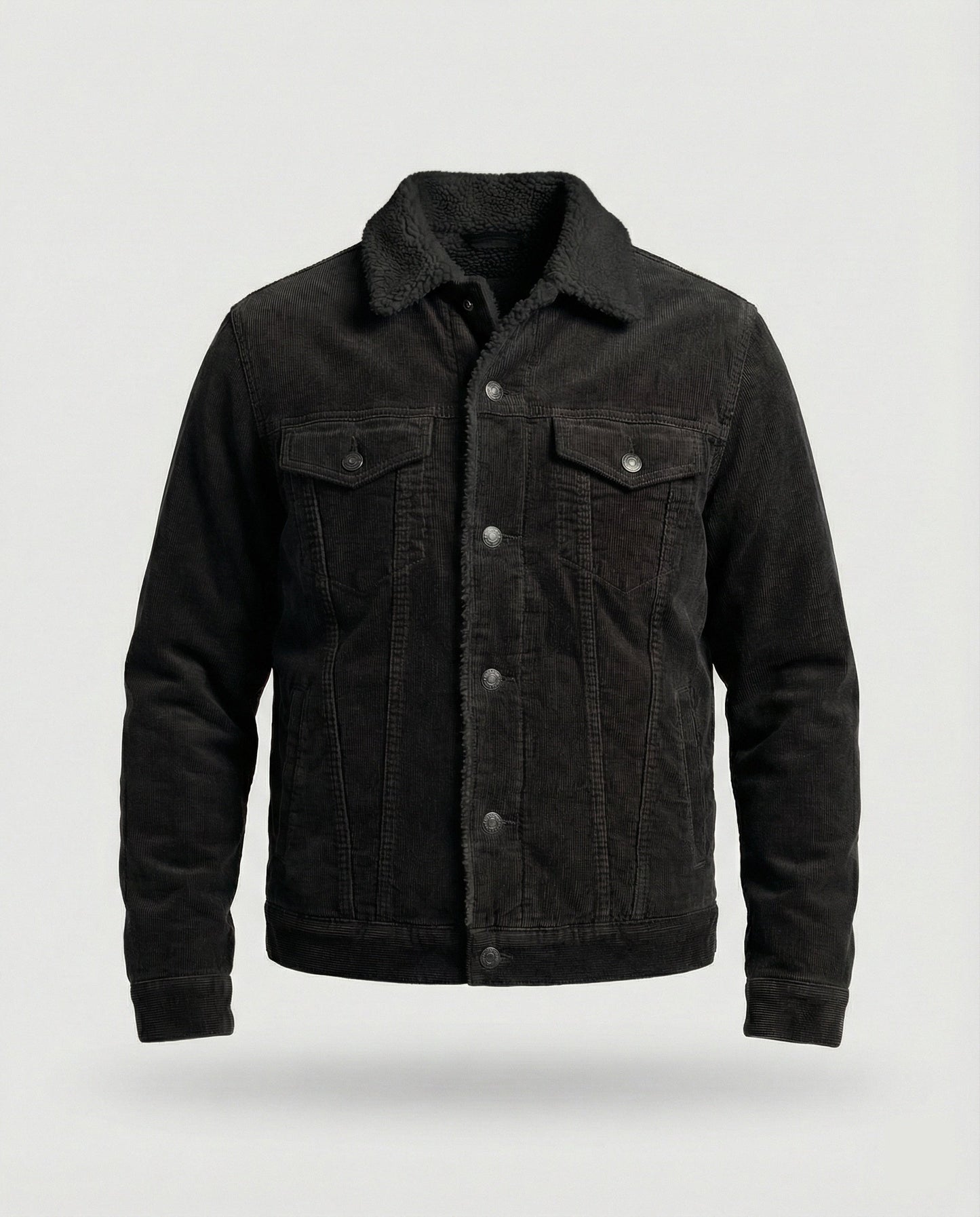 Herren Cordjacke Elegant Braun