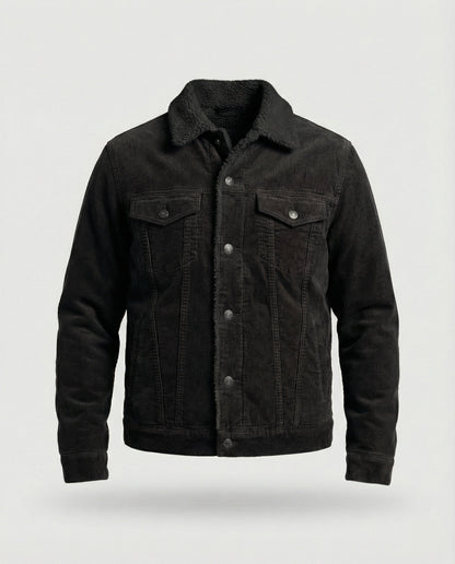 Herren Cordjacke Elegant Braun