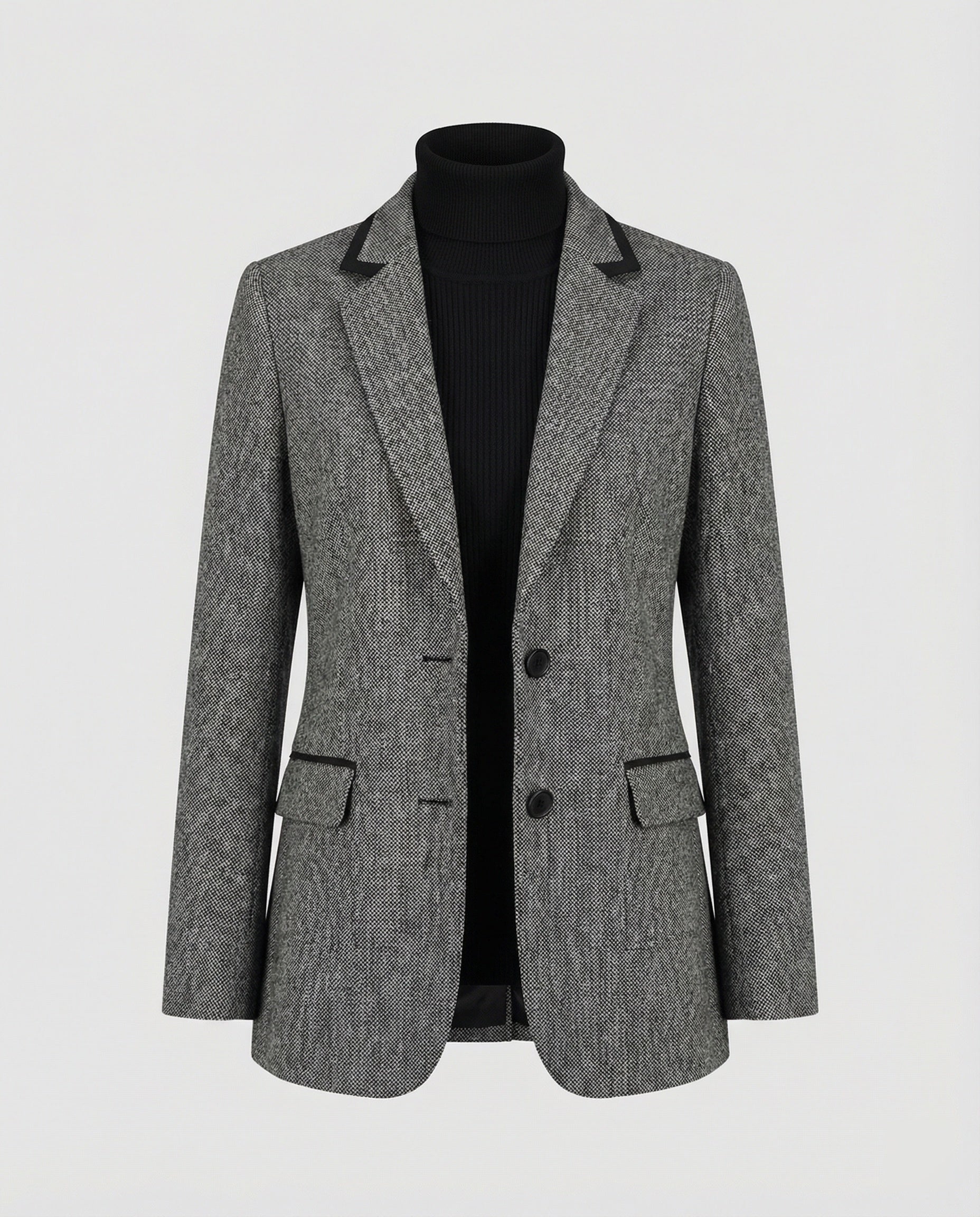 Herren Glencheck Sakko Slim Fit - Eveloria