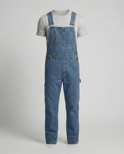Herren Latzhose Jeans Weit - Eveloria