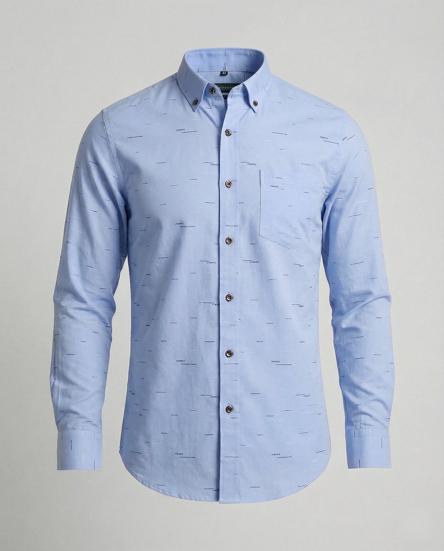 Herren Businesshemd Slim Fit Kentkragen Weiß