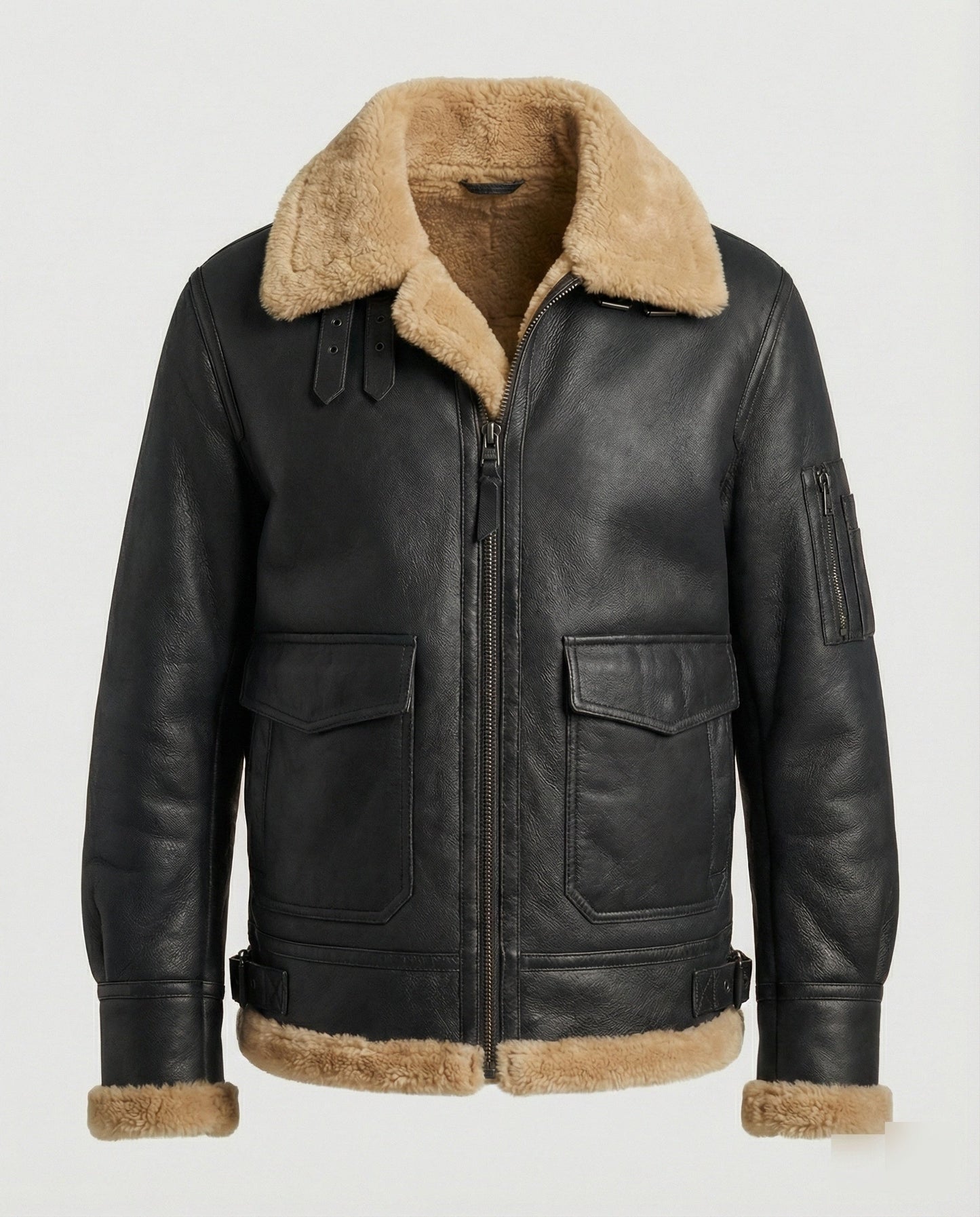 Herren Stehkragenjacke