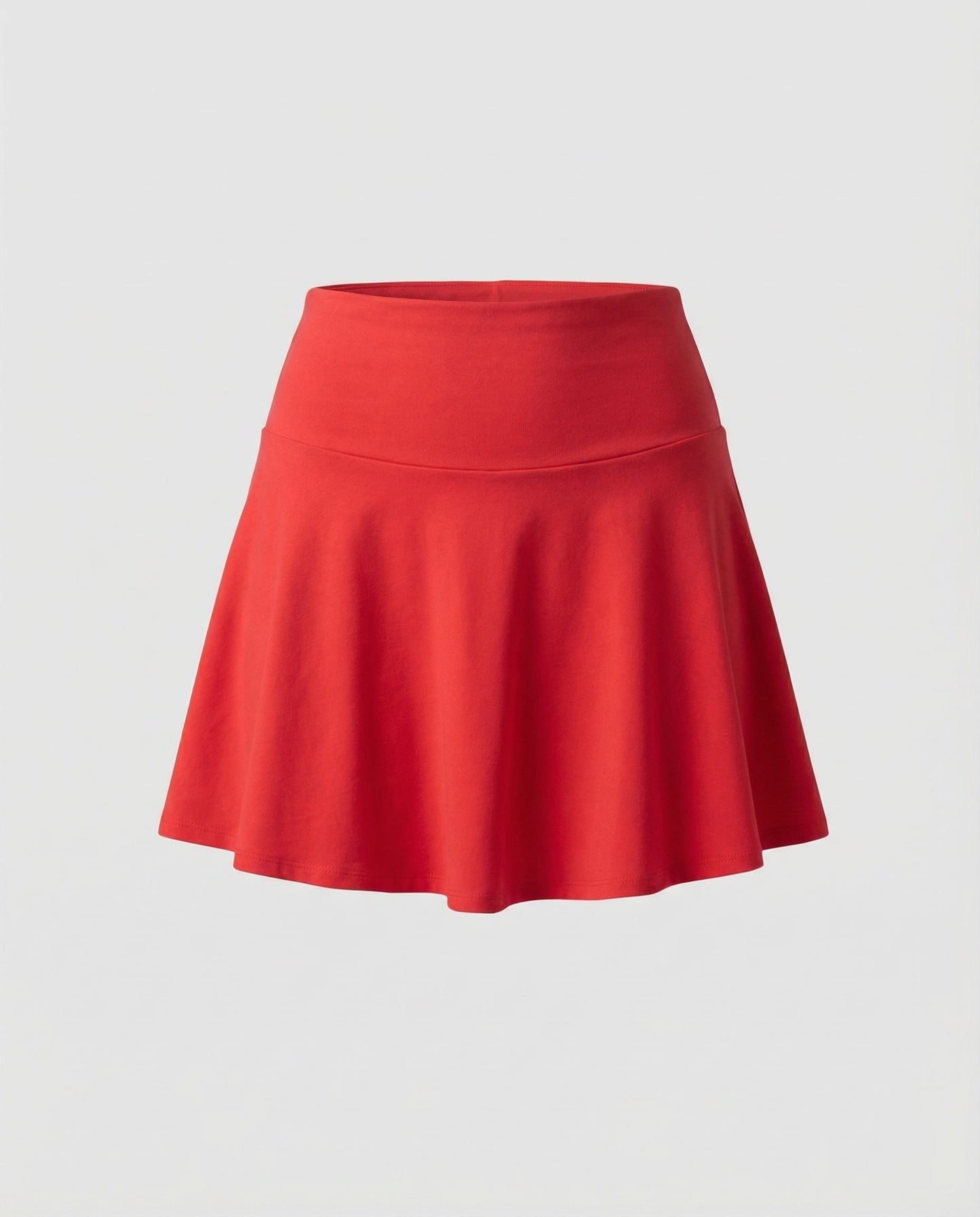 Damen Bade-Skort Hochgeschnitten Mit Seitentasche