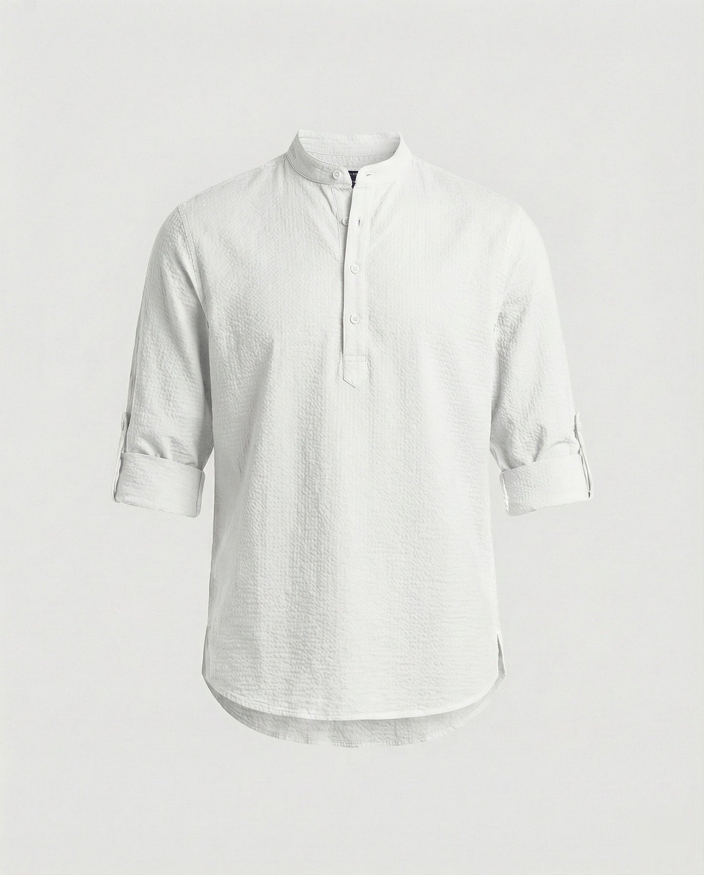 Elegantes Damen Baumwollhemd Freizeit Weiss