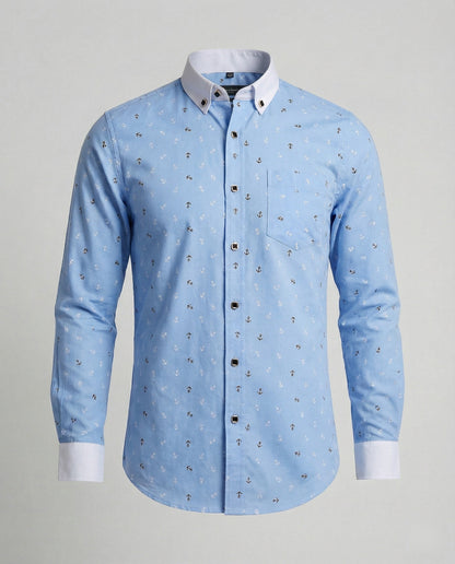 Herren Businesshemd Slim Fit Kentkragen Weiß