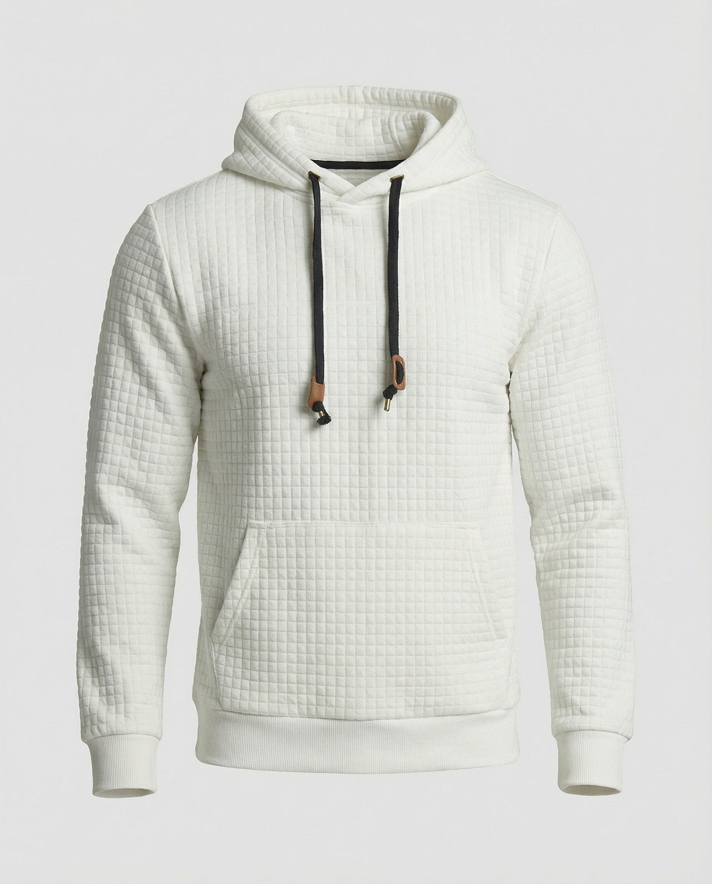 Herren Hoodie Lässig Baumwolle Grau