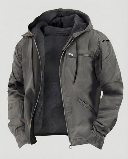 Herren Outdoorjacke Mit Kapuze
