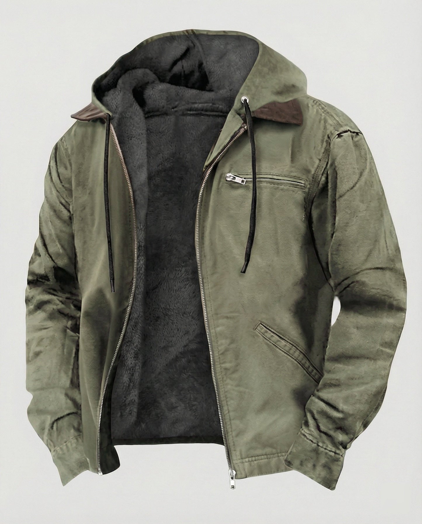 Herren Jacke Komfort Leder