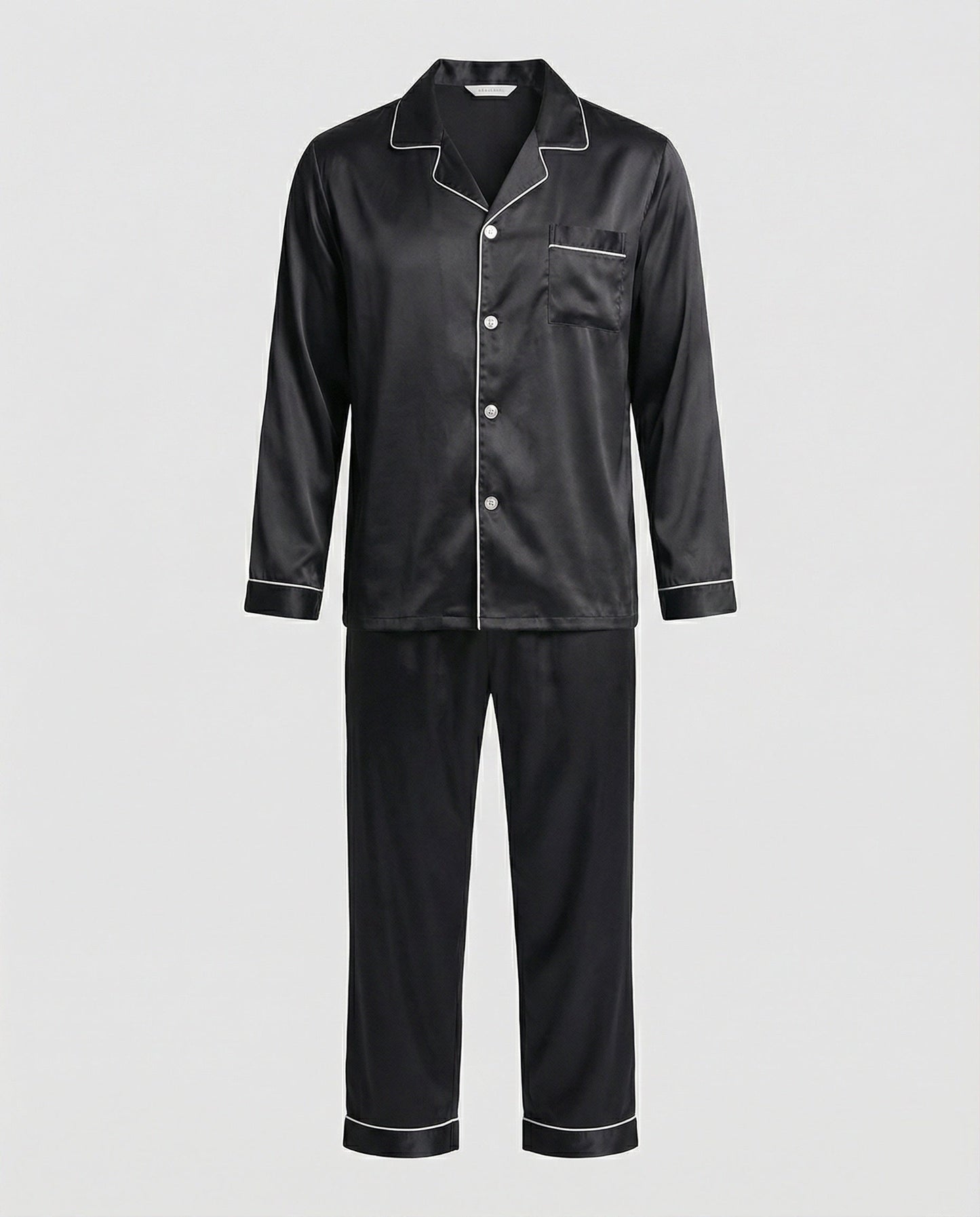 Herrenpyjama Satin