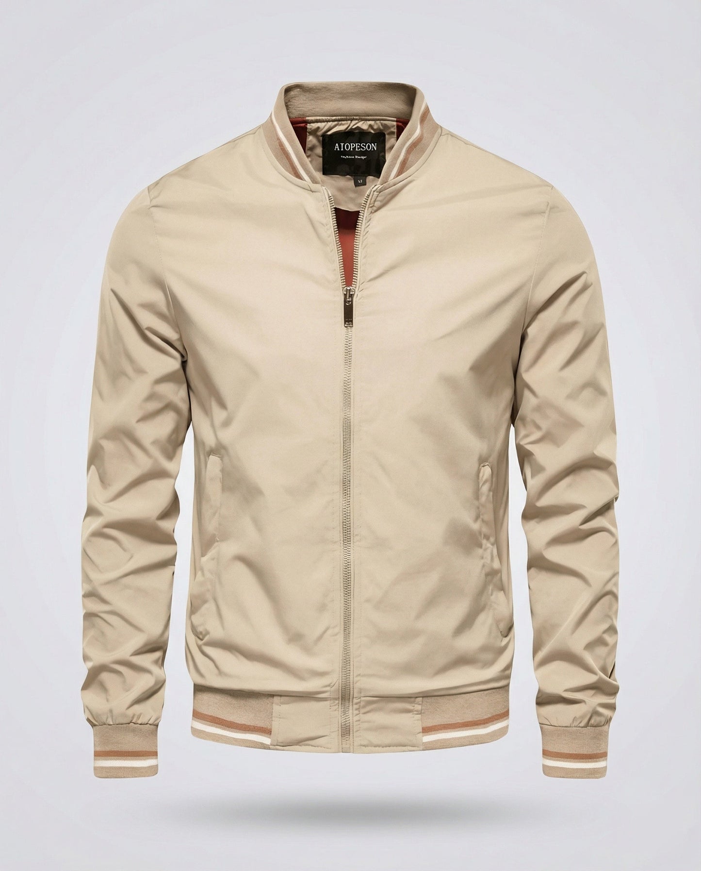 Wasserabweisende Nylon Freizeitjacke