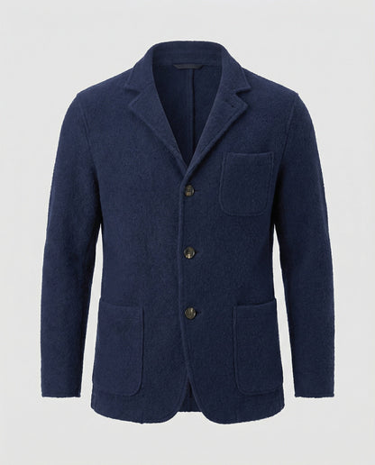 Herren Strickjacke Elegantes Design Praktischer Schnitt