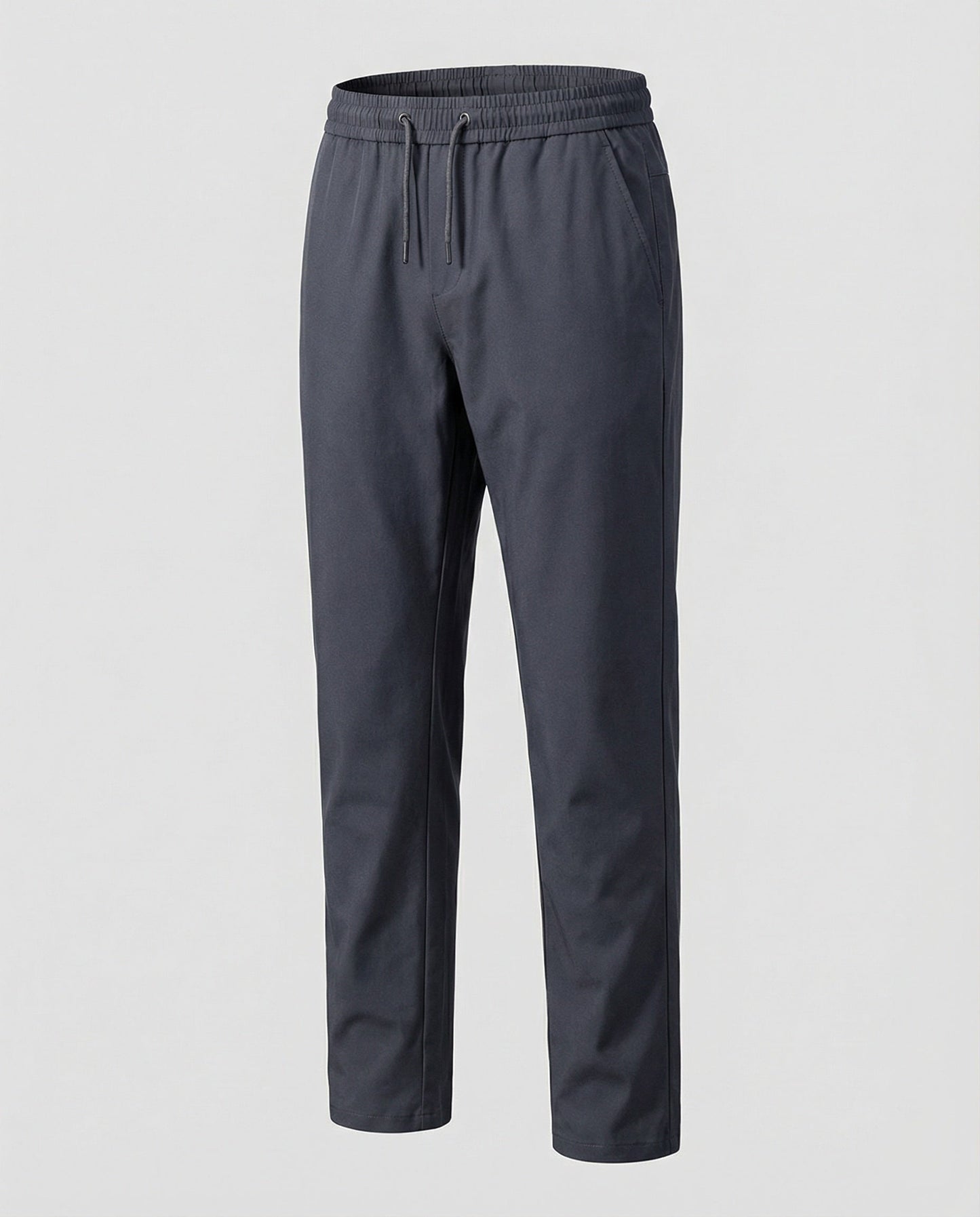 Herren Chino Hose Elastisch Mit Tunnelzug