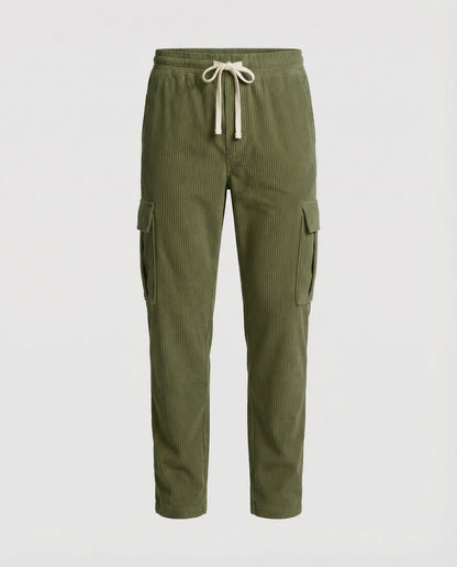 Herren Cargo-Hose Elastischer Bund - Eveloria