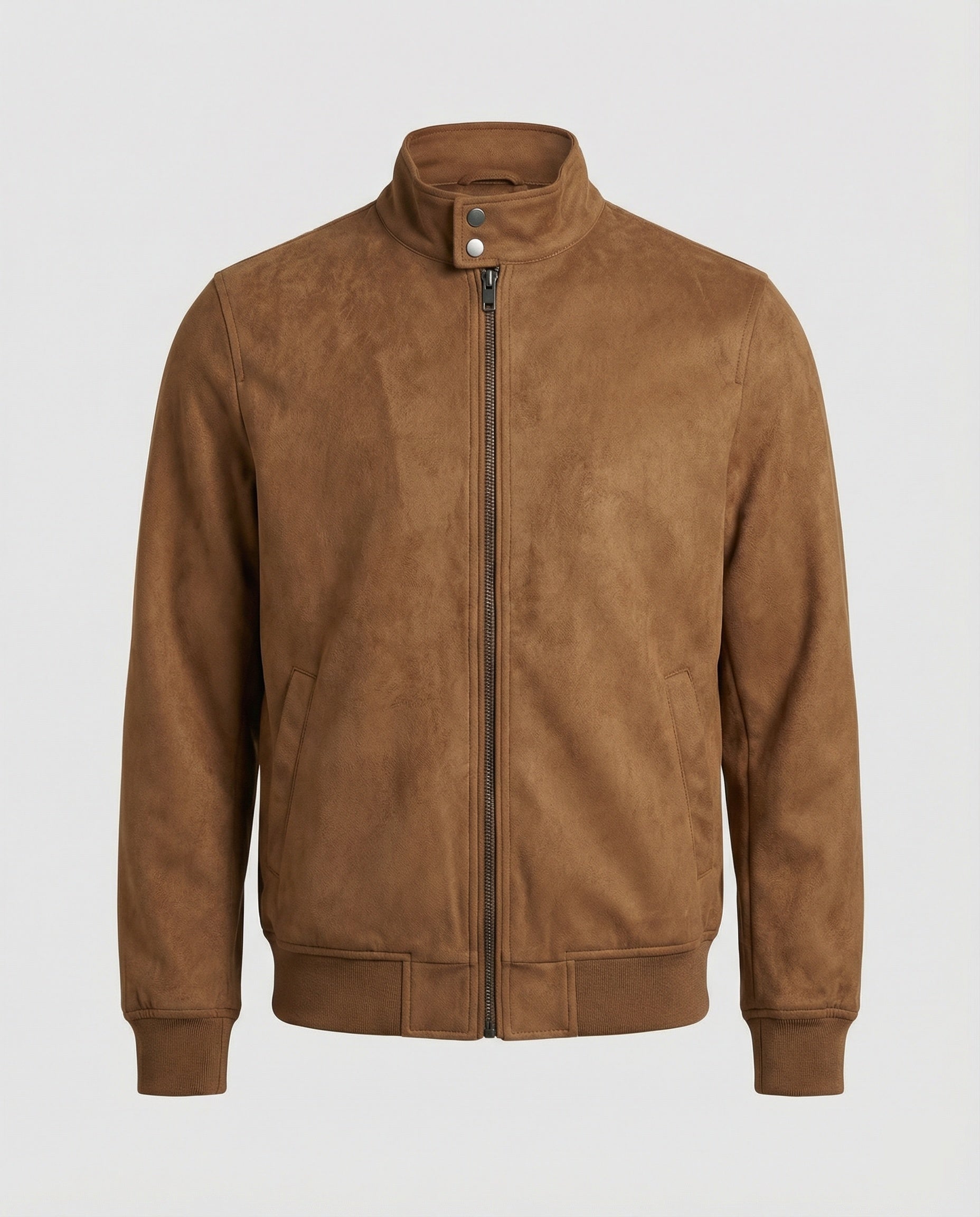 Herren Wildleder Bomberjacke - Eveloria