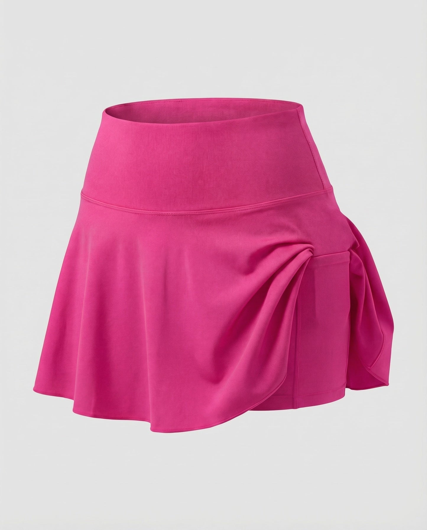 Damen Bade-Skort Hochgeschnitten Mit Seitentasche