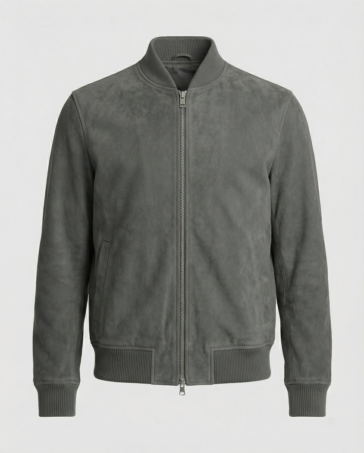 Herren Bomberjacke Lederoptik