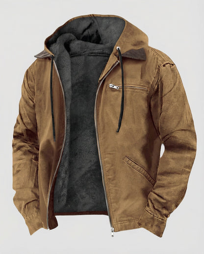 Herren Jacke Komfort Leder