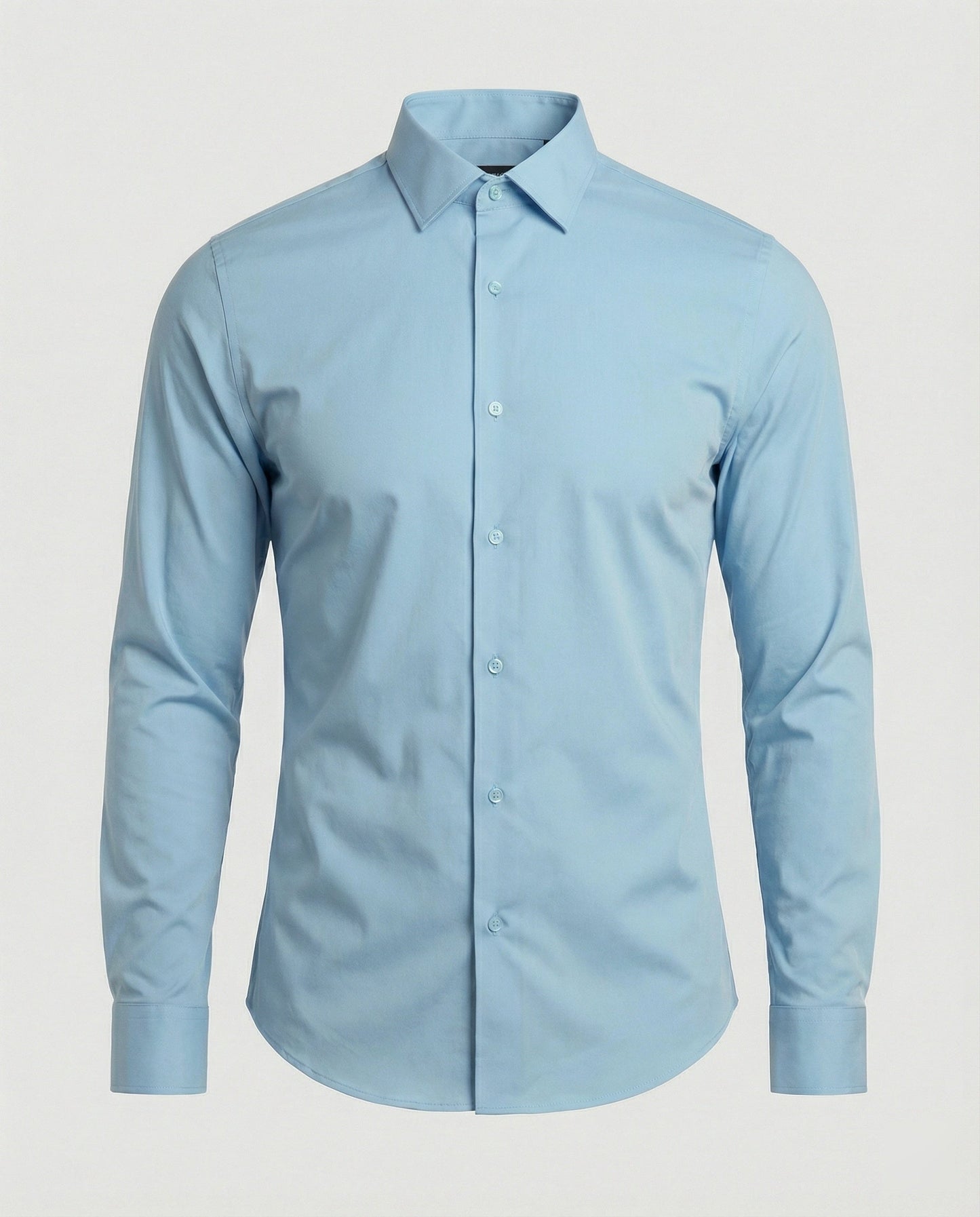 Herren Business Hemd Elastisch Stretch