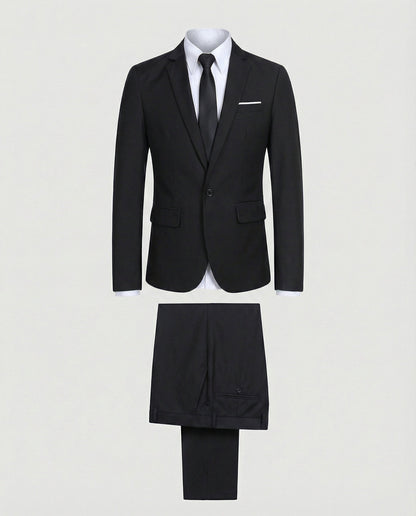 Eleganter Herren Anzug aus Komfortstoff