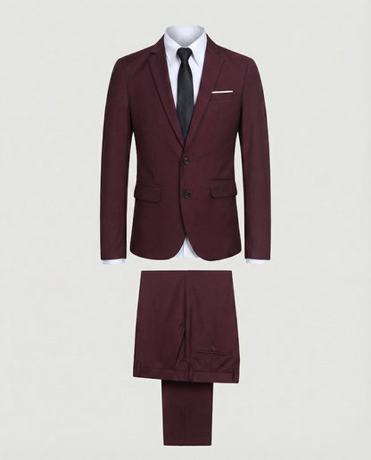 Eleganter Herren Anzug aus Komfortstoff