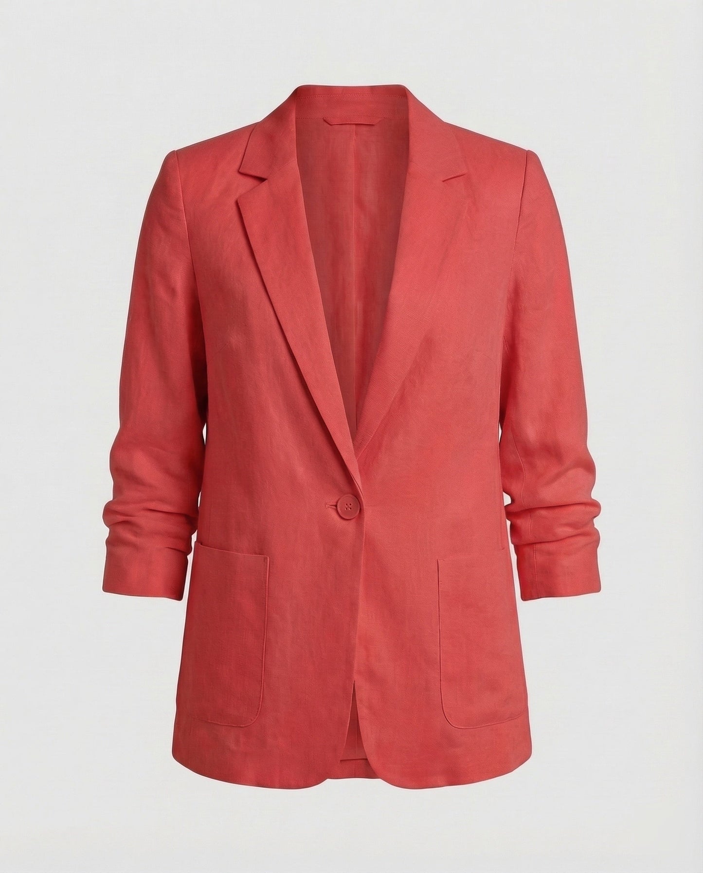 Damen Blazer Lang Leder