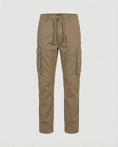 Herren Cargohose Flexibel Sommer Beige