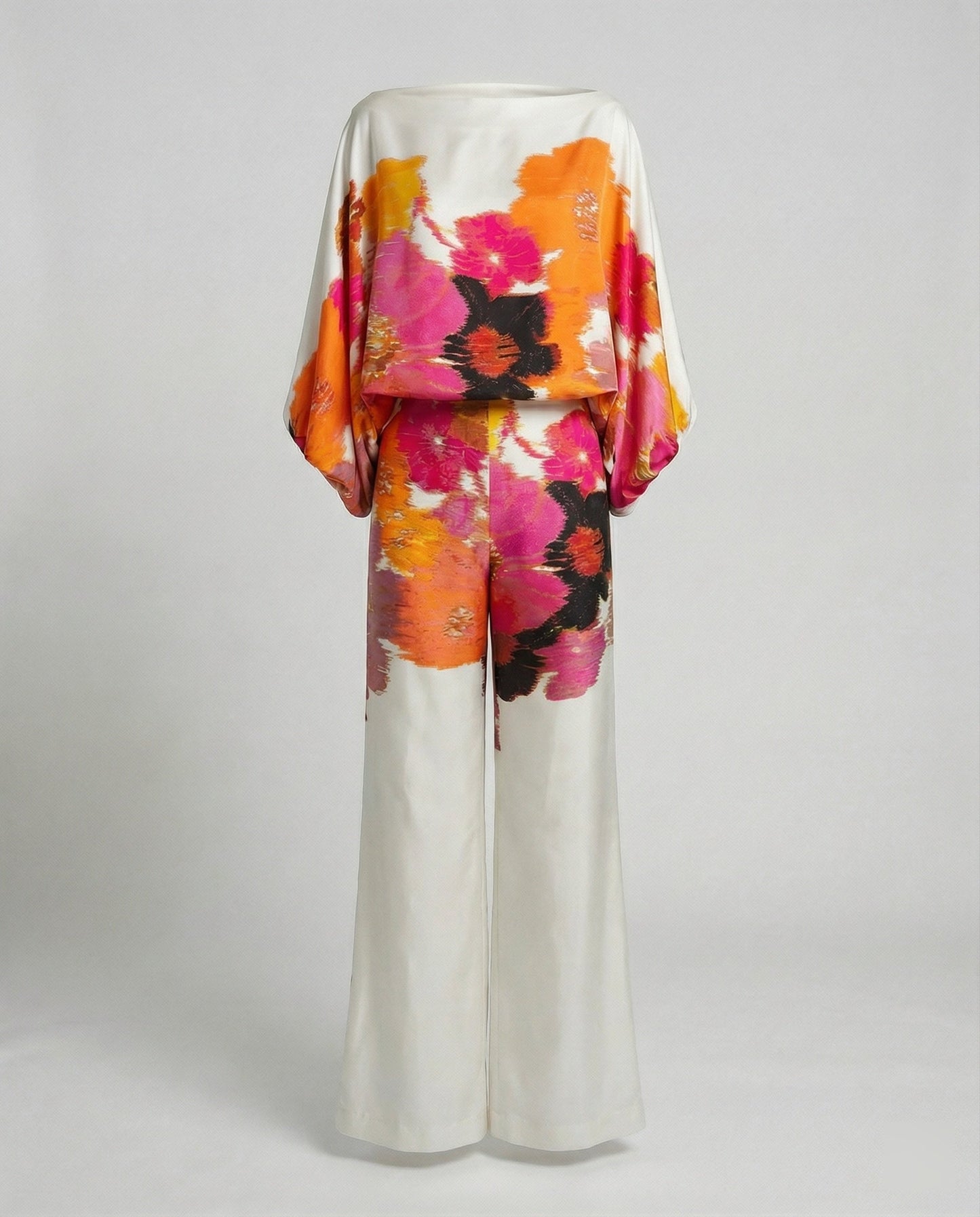 Eveloria Damen Satin Nachthemden Set