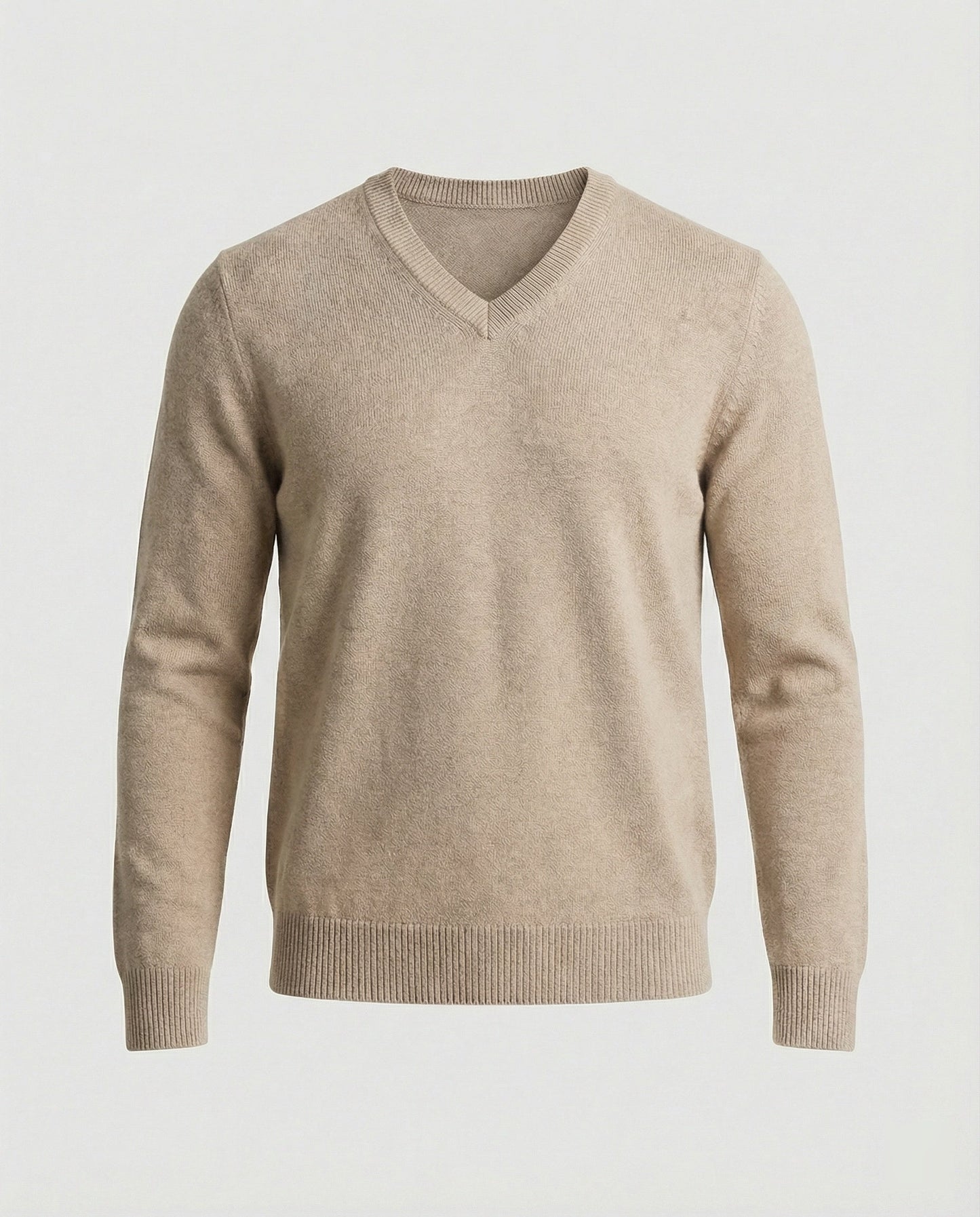 Herren Feinstrick Pullover V-Ausschnitt