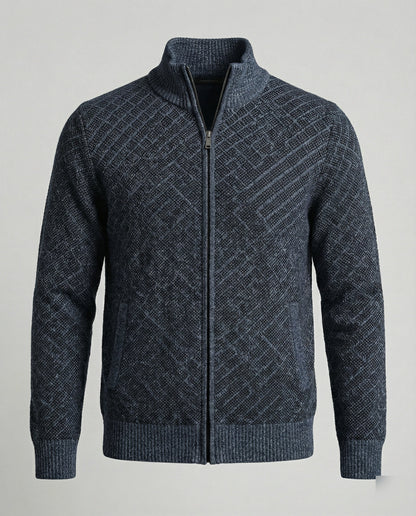 Herren Strickjacke Zipper