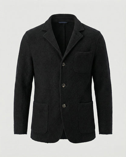 Herren Strickjacke Elegantes Design Praktischer Schnitt