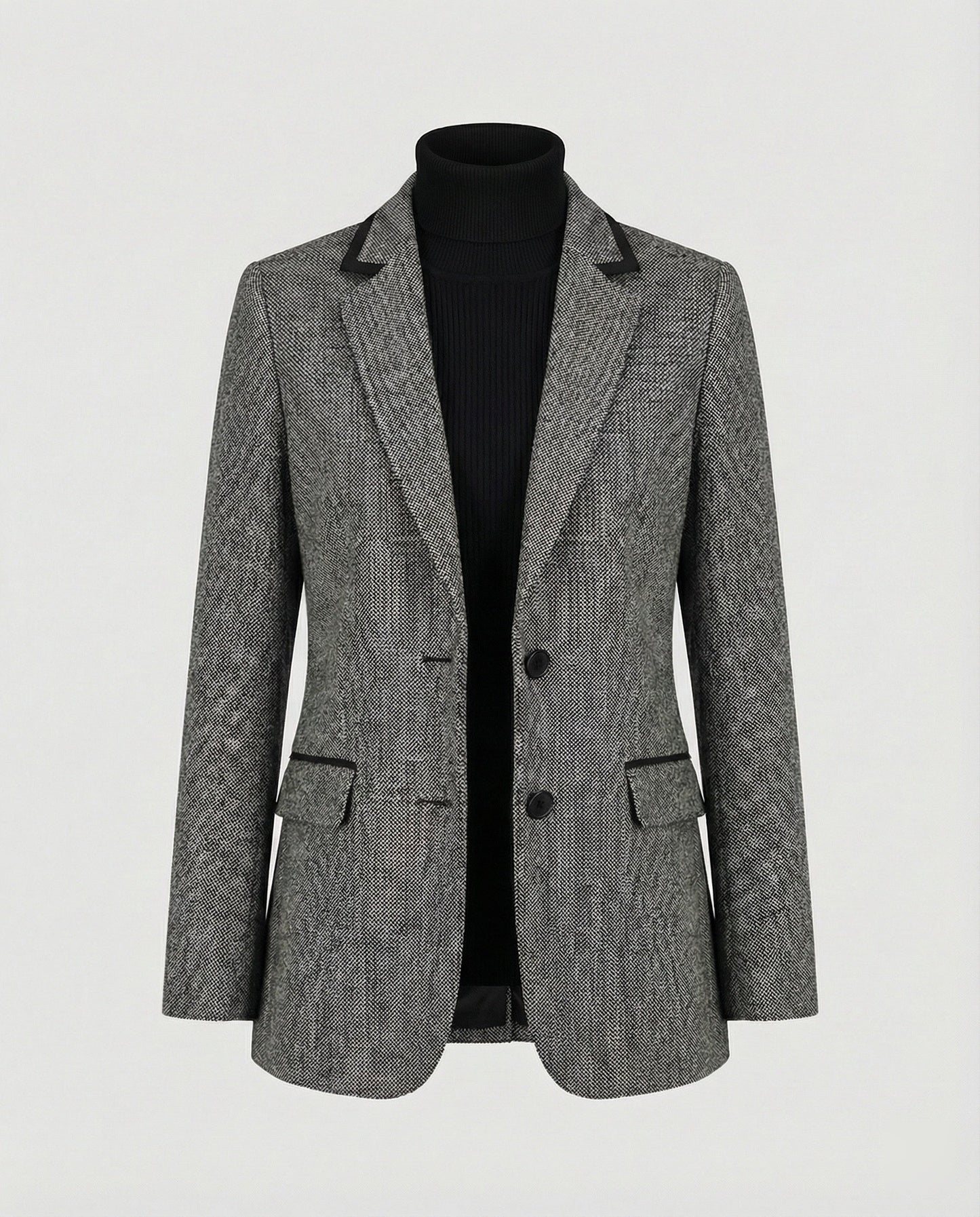 Herren Glencheck Sakko Slim Fit