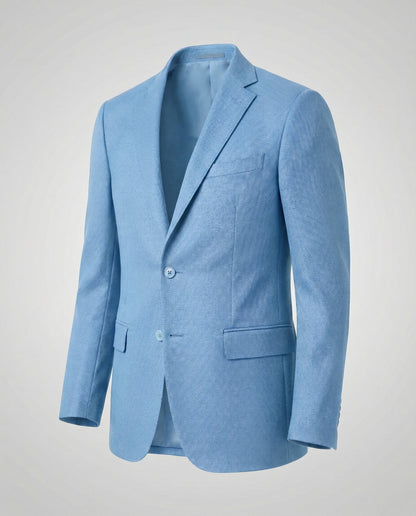 Herren Blazer Strukturstoff Stadtlook - Eveloria