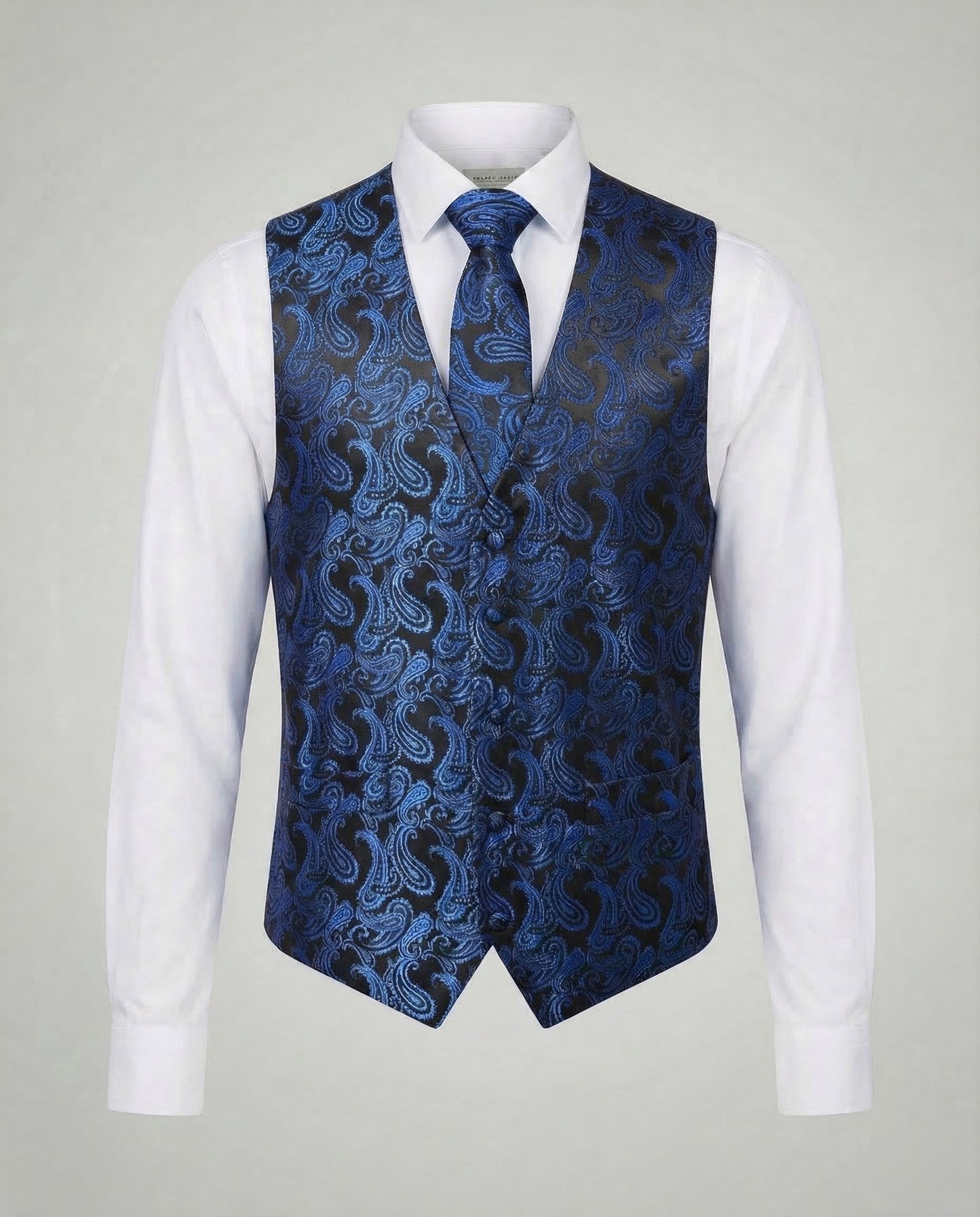 Herren Paisley Anzugweste Elegantes Design