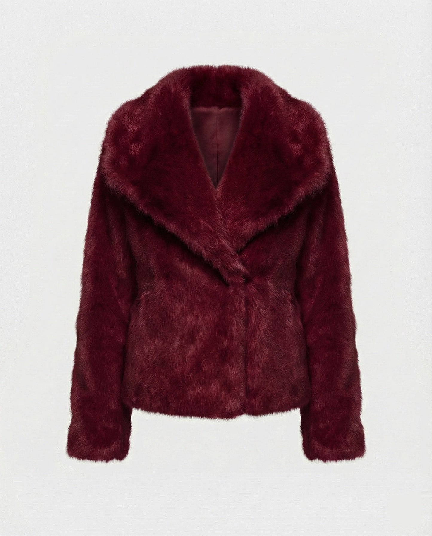 Damen Pelzjacke Weich