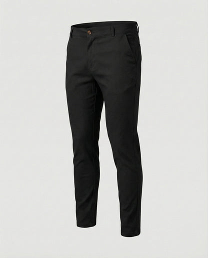 Herren Slimfit Chinohose Elastisch
