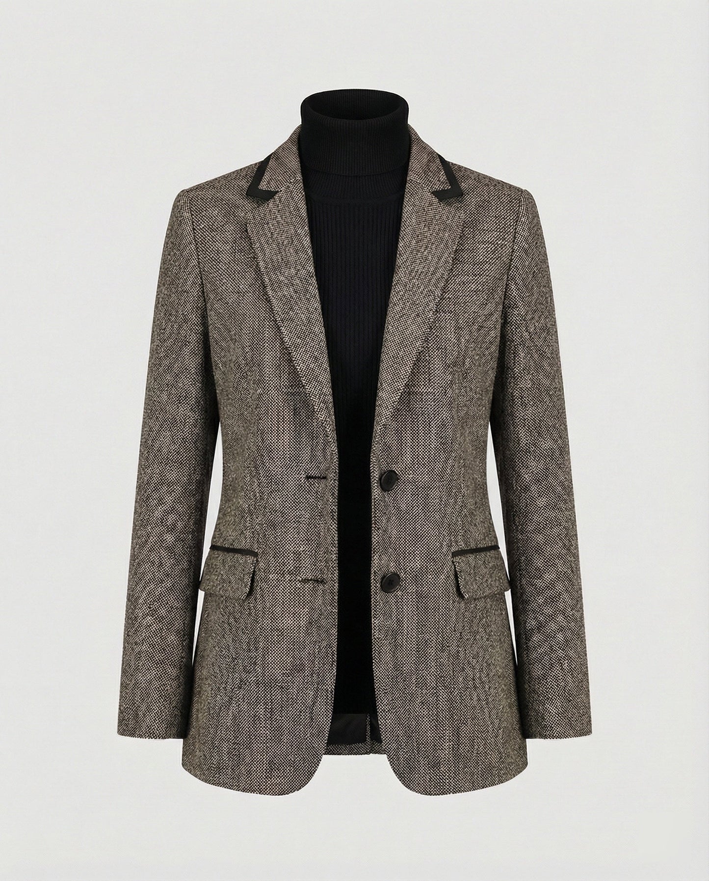 Herren Glencheck Sakko Slim Fit