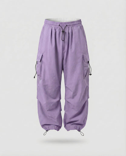 Damen Leicht Cargo Hose Weite Passform