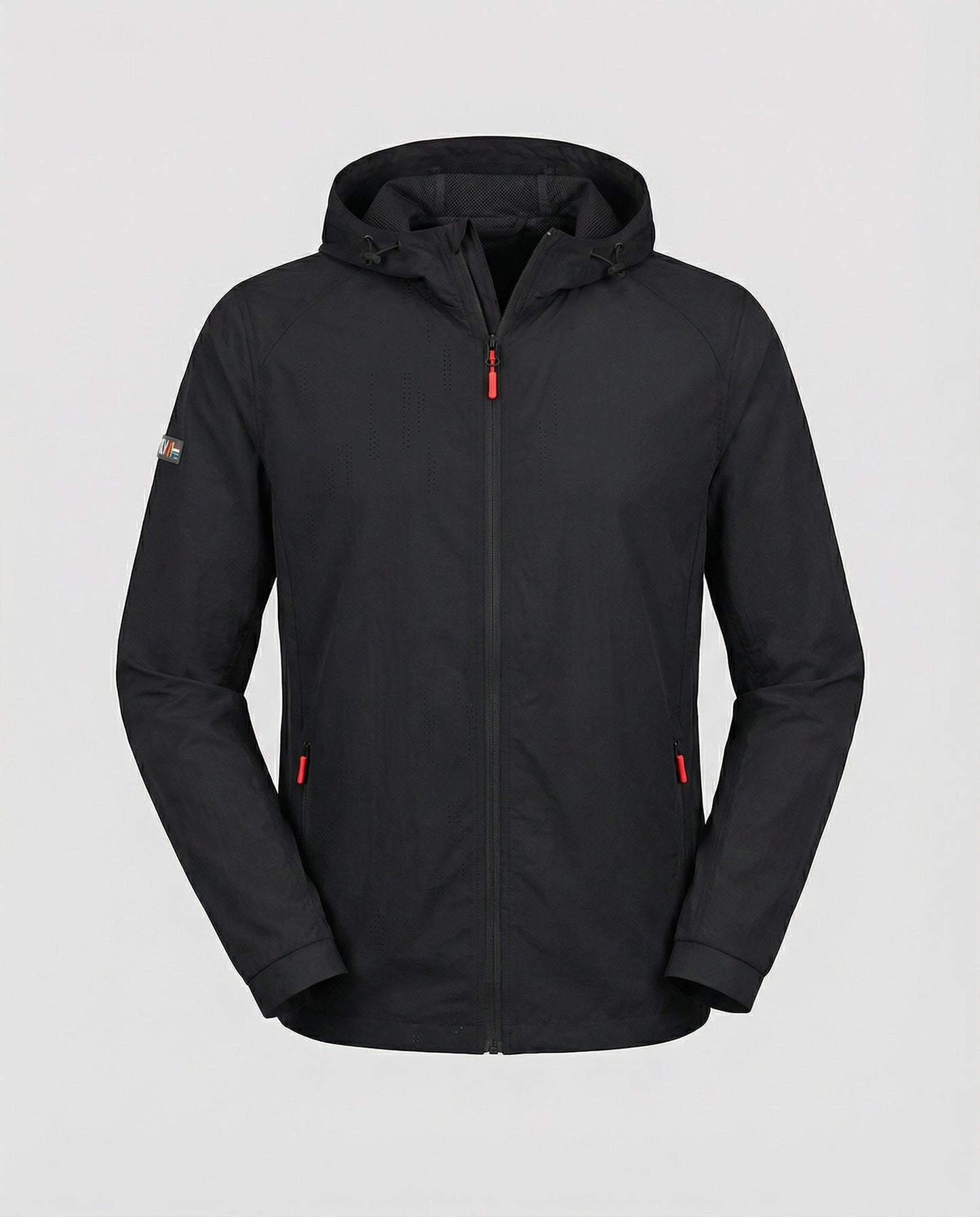 Herren Laufjacke Atmungsaktiv Mit Reißverschluss