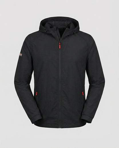 Herren Laufjacke Atmungsaktiv Mit Reißverschluss