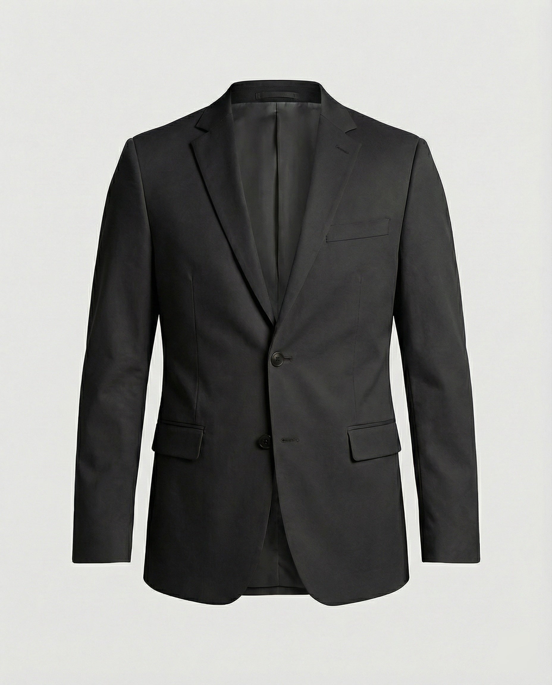 Herren Business Sakko Tailliert Stretch - Eveloria