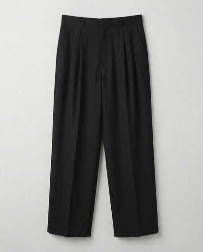 Herren Bundfaltenhose Weite Freizeithose - Eveloria