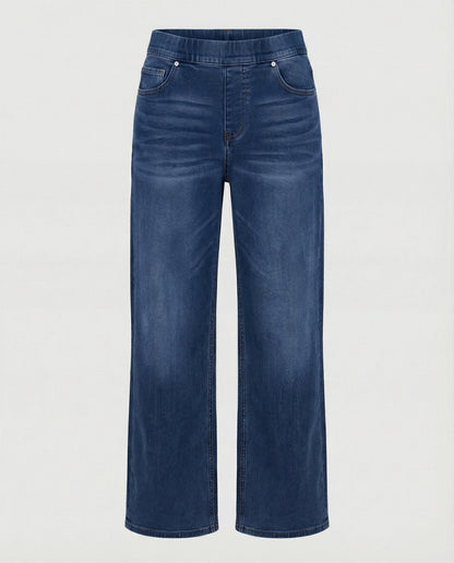 Damen High Waist Flared Jeans