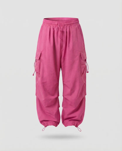 Damen Leicht Cargo Hose Weite Passform
