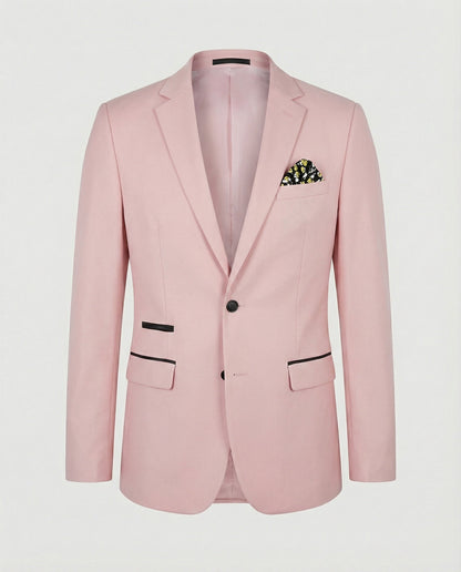 Herren Satinjacke Elegant Modisch