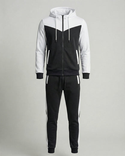 Herren Trainingsanzug mit Kapuze Jogginghose Sport
