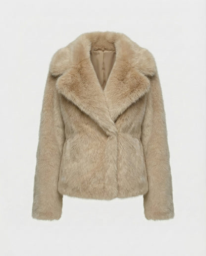 Damen Pelzjacke Weich