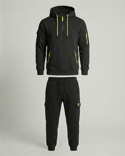 Herren Funktions-Hoodie Jogginghose Set