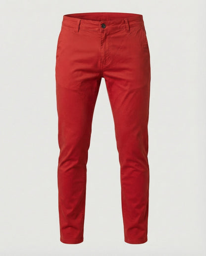 Herren Slim-Fit-Chinohose Modern