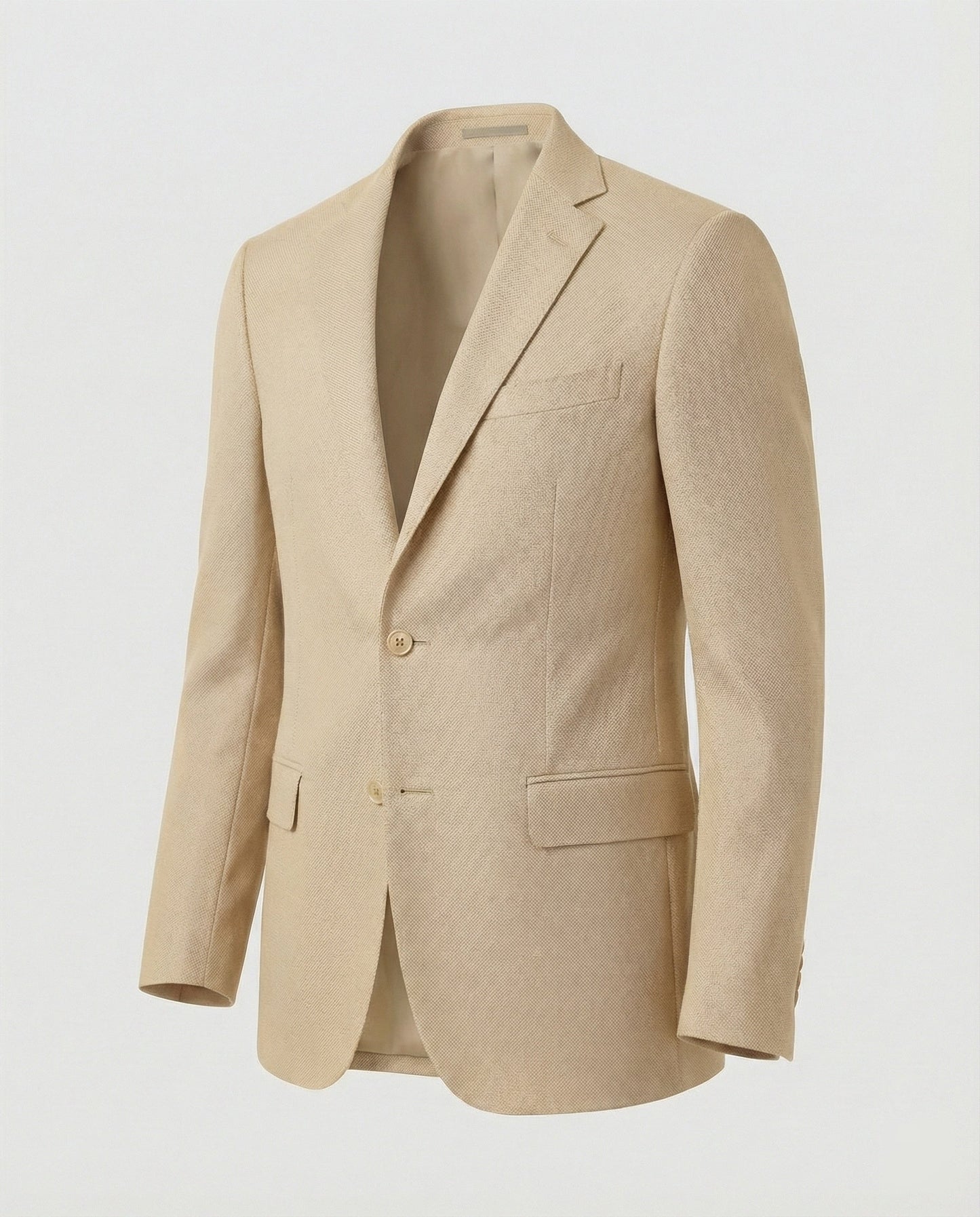 Herren Blazer Strukturstoff Stadtlook