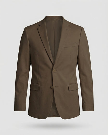 Herren Business Sakko Tailliert Stretch